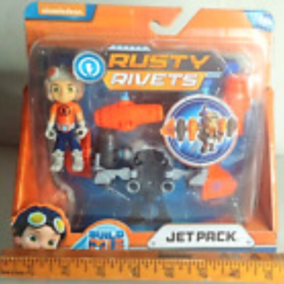 NEW Nickelodeon Rusty Rivets Build Me Rivet System - JET PACK ~ Spin Master Toys - Picture 2 of 4
